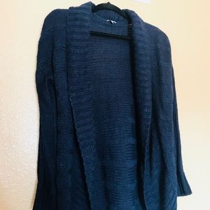 Dark blue cardigan